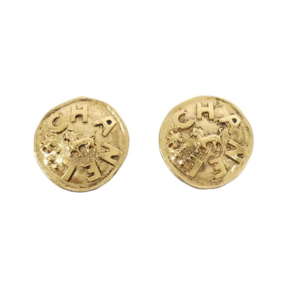CHANEL Authentic Gold Earrings